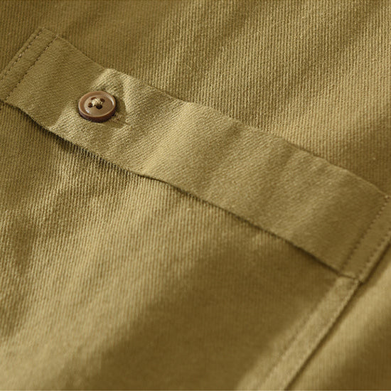 Mens Cotton Shirt Lightweight Long Sleeve Casual Fit