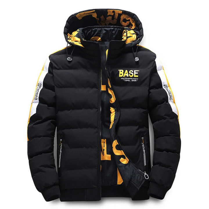 Mens Winter Jacket Padded Warm Fit