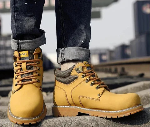 Mens Work Boots Lightweight Durable