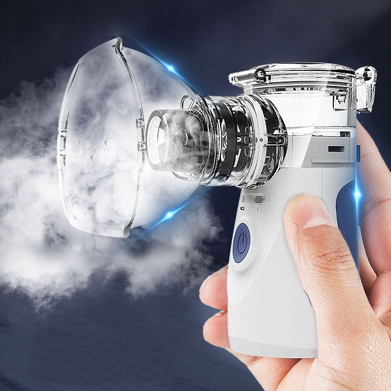 Compact Rechargeable Handheld Nebulizer Mist Inhaler - BritishMode