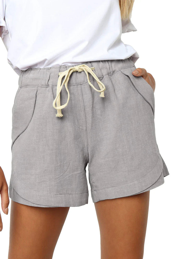 Womens Casual High Waist Shorts Loose Fit