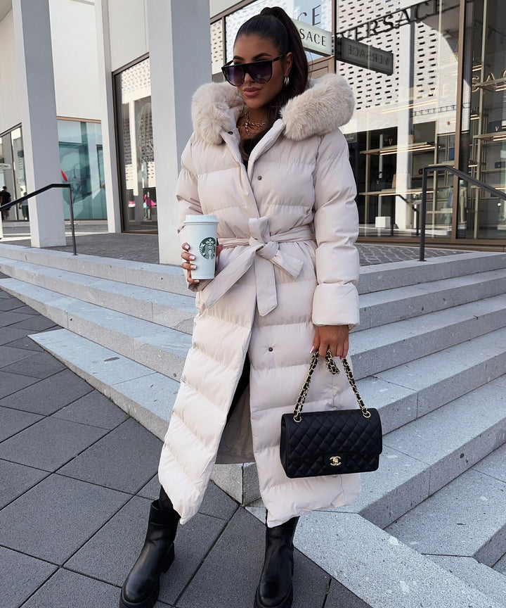 Womens Parka Jacket with Hooded Design