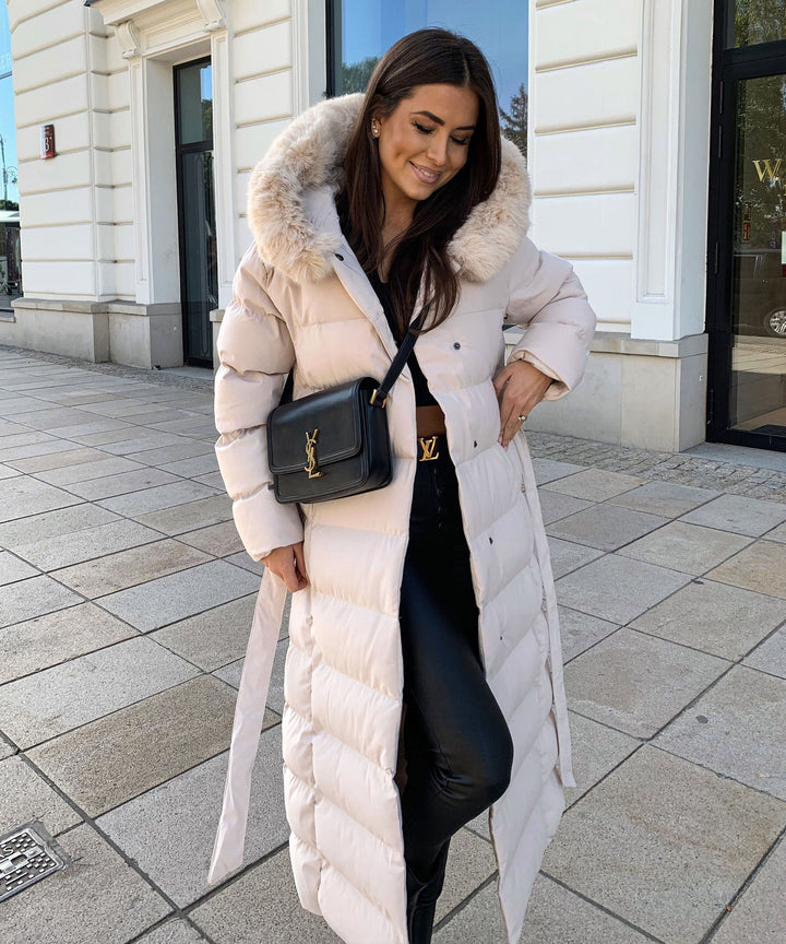 Womens Parka Jacket with Hooded Design