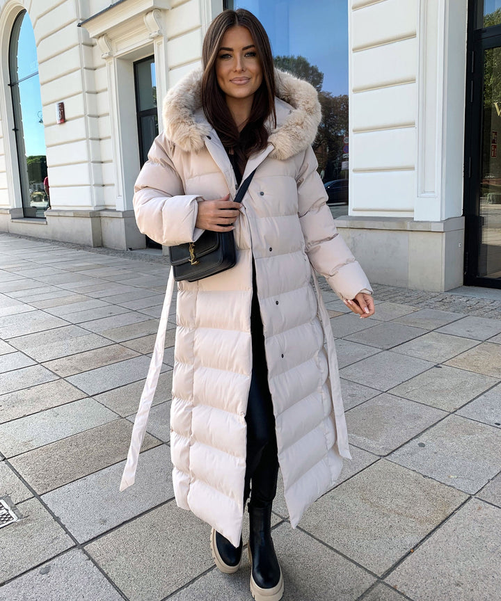 Womens Parka Jacket with Hooded Design