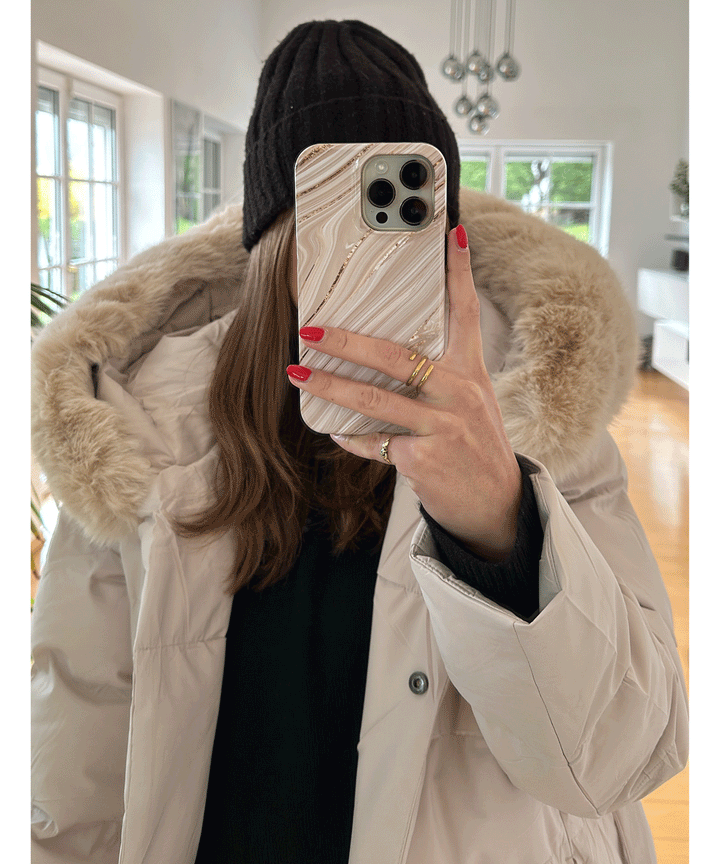 Womens Parka Jacket with Hooded Design