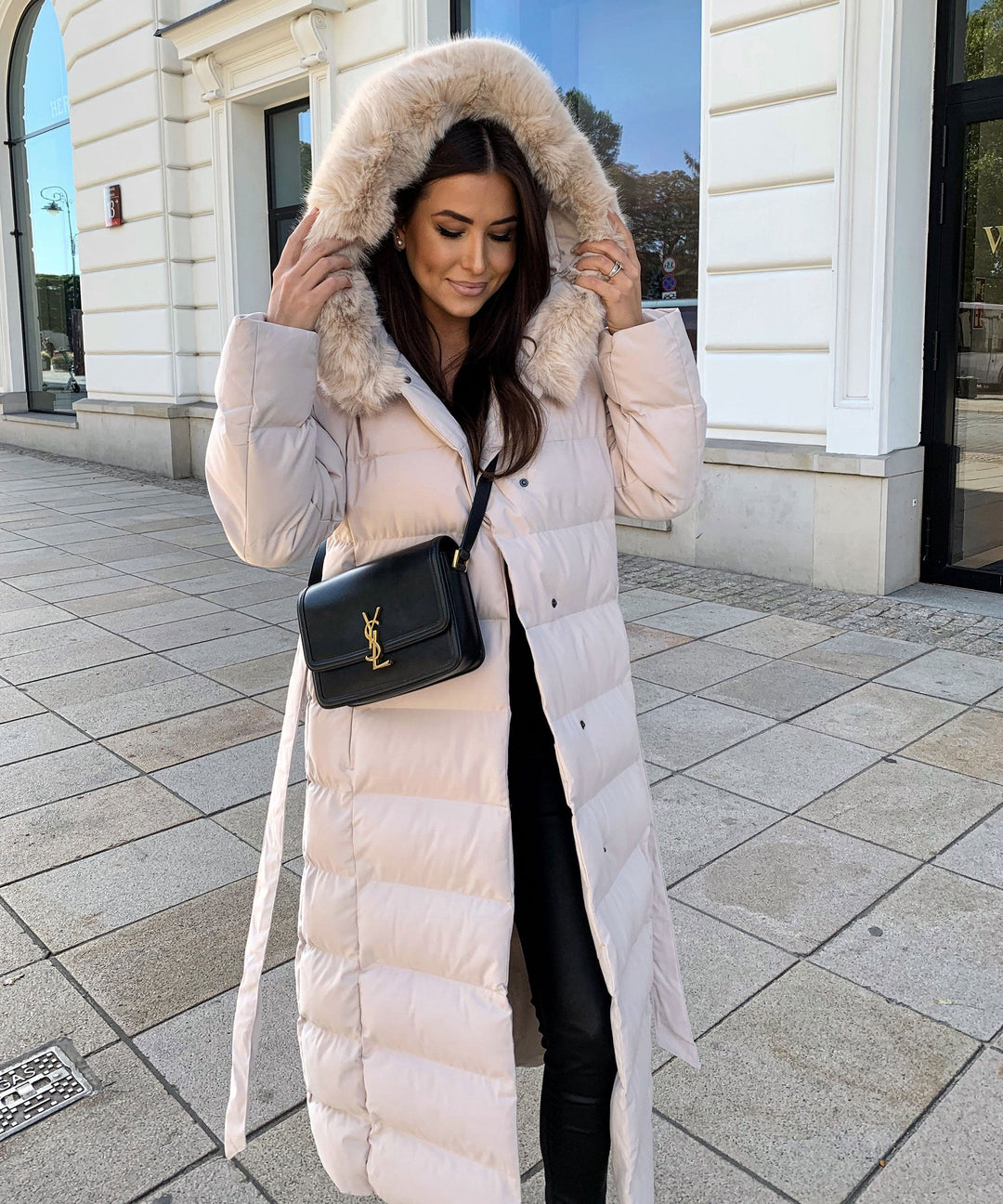 Womens Parka Jacket with Hooded Design
