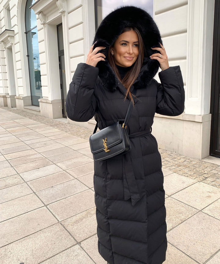 Womens Winter Parka Jacket Insulated Warm Fit
