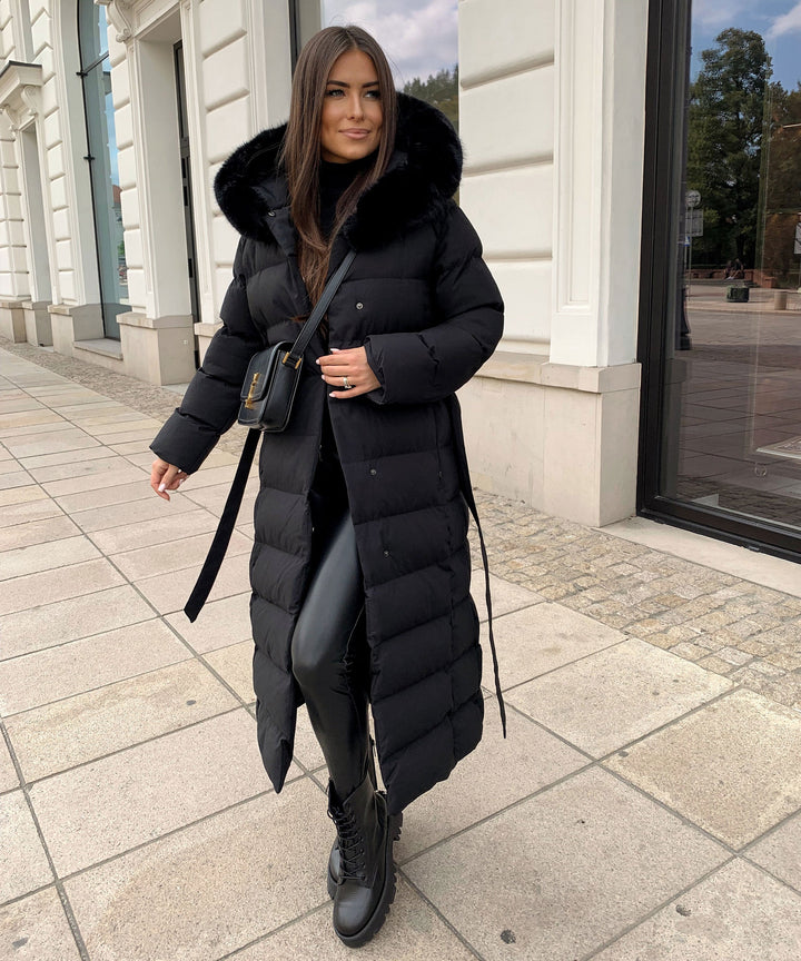 Womens Winter Parka Jacket Insulated Warm Fit