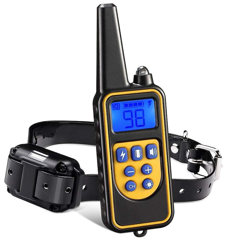 Unisex Dog Trainer Collar with LED Feature