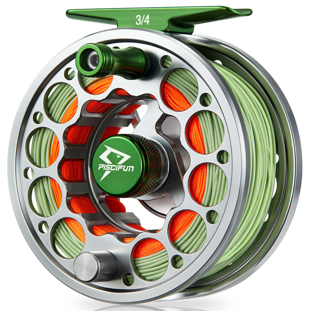 Fly Fishing Reel Aluminum Durable Design - BritishMode
