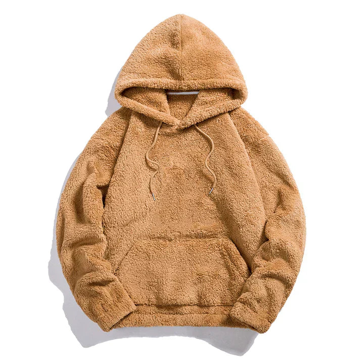 Unisex Pullover Plush Blend Soft Surface Warm Insulation