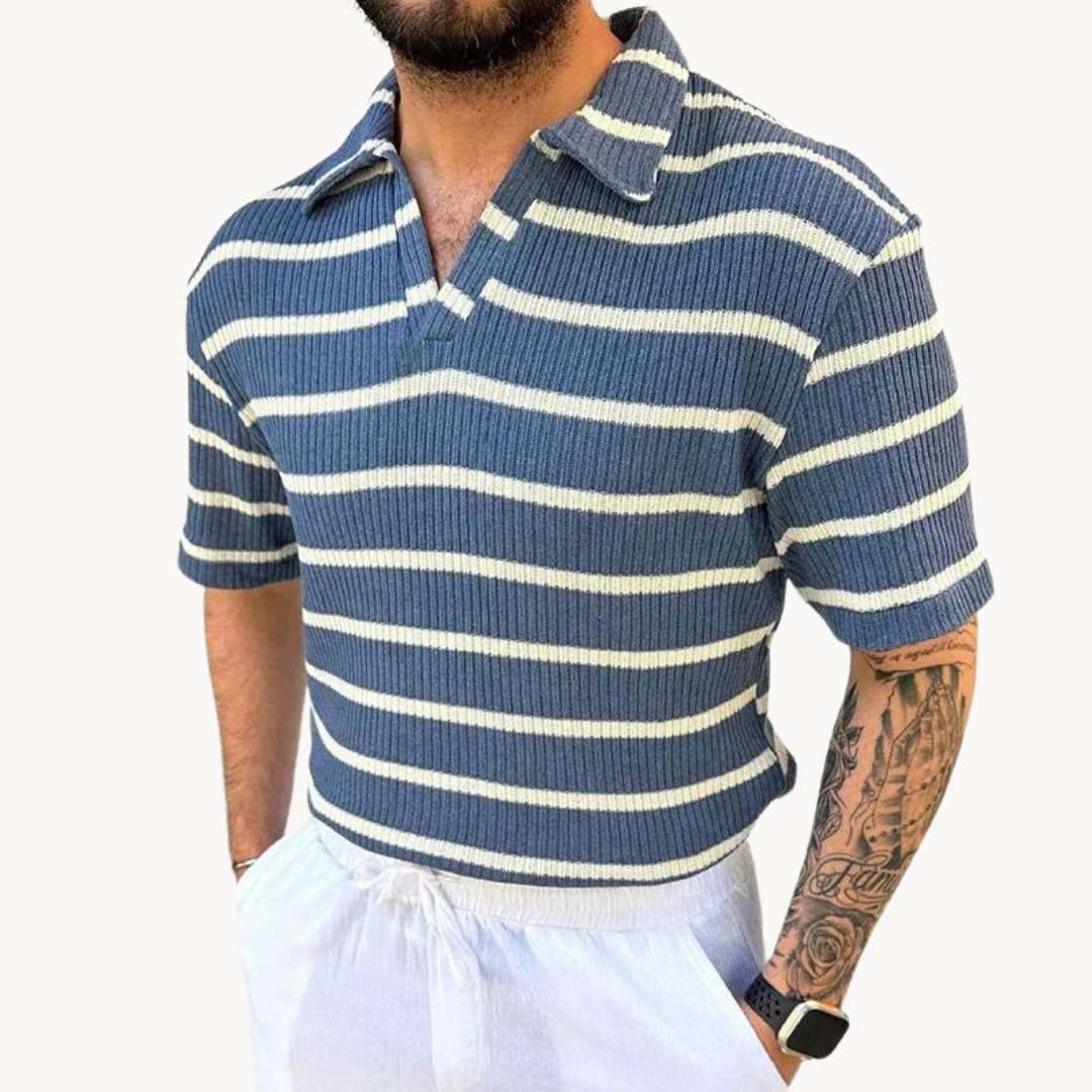 Mens Polo Shirt Soft Breathable Blend Regular Fit