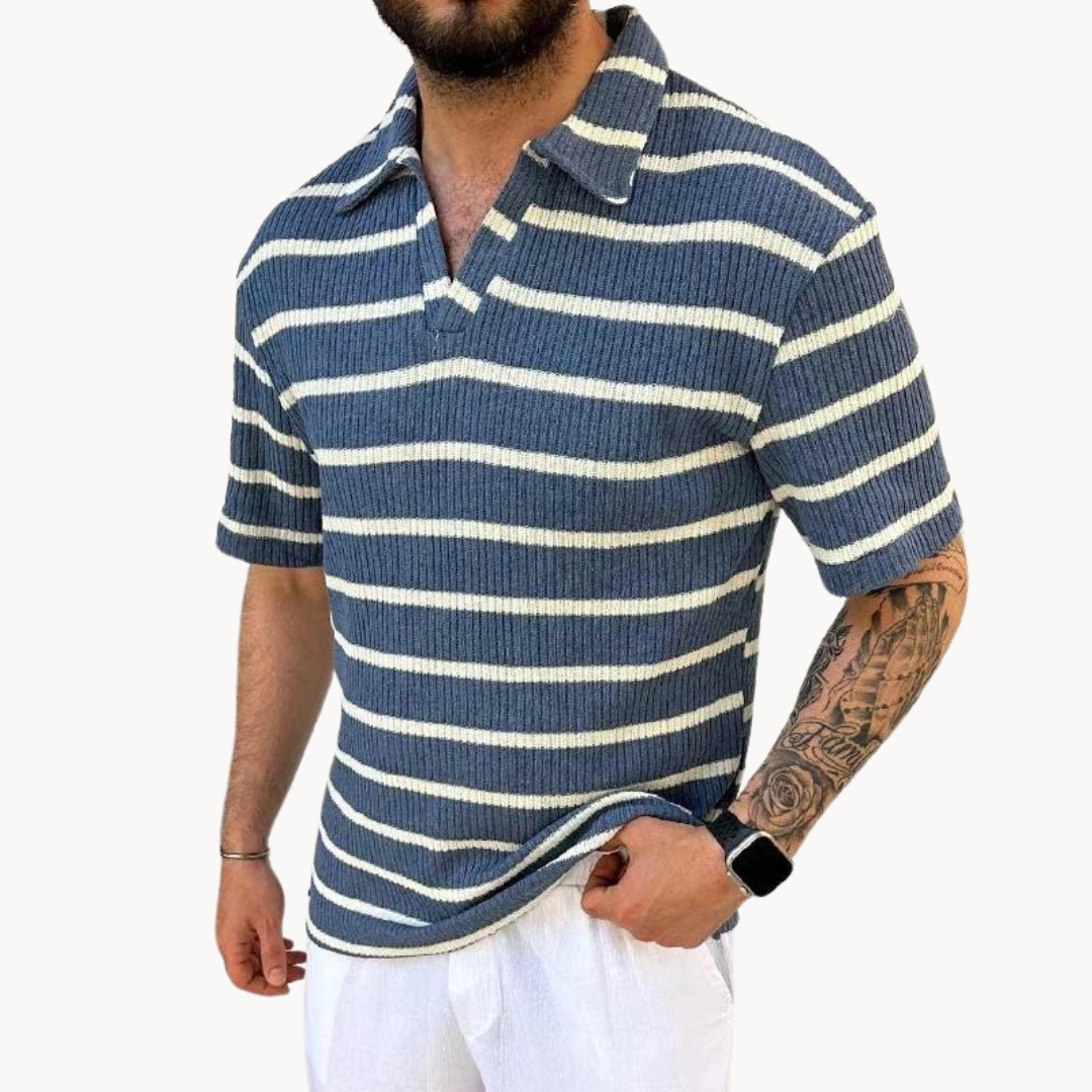 Mens Polo Shirt Soft Breathable Blend Regular Fit