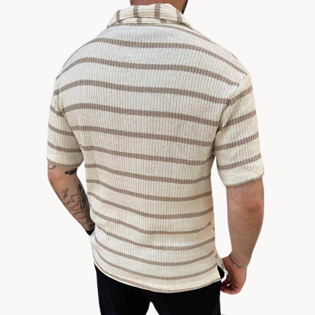 Mens Polo Shirt Soft Breathable Blend Regular Fit