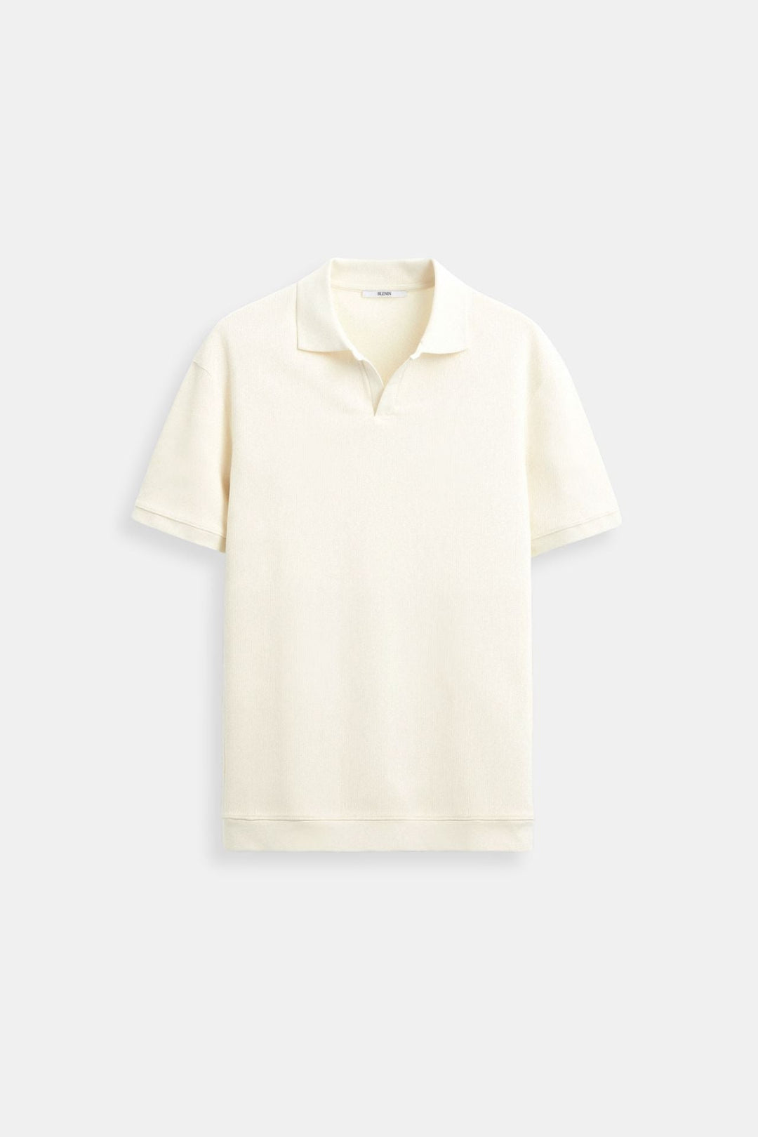 Mens Polo Shirt Ribbed Collar and Hem Structured Fit - BritishMode
