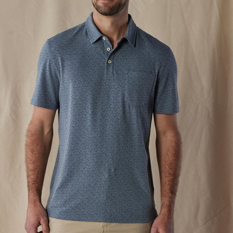 Mens Polo Shirt Soft Breathable Blend Shape Retention
