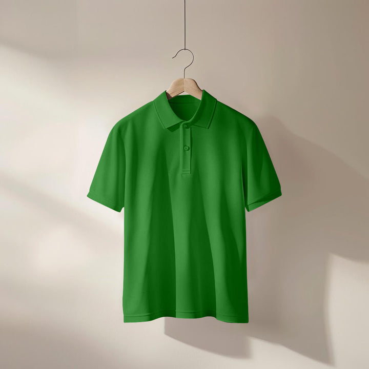 Mens Polo Shirt Classic Fit Cotton