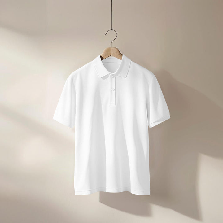 Mens Polo Shirt Classic Fit Cotton