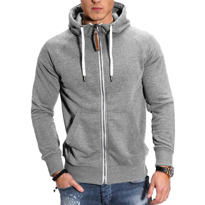 Unisex Hooded Jacket Polyester Blend Raglan Fit Easy Layering - BritishMode