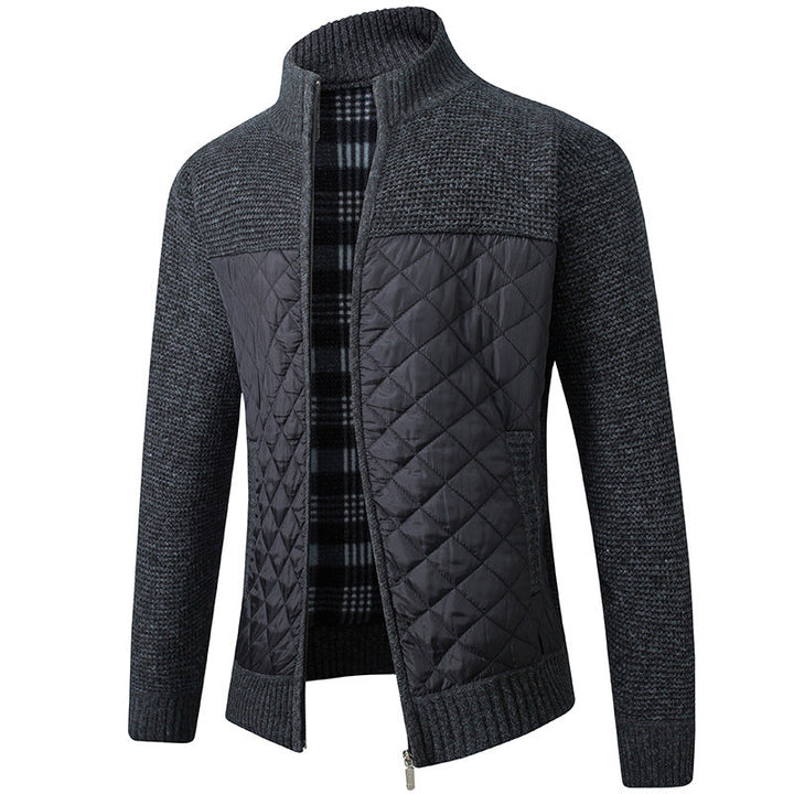 Unisex Insulated Polyester Blend Jacket Wind-Resistant Shell - BritishMode