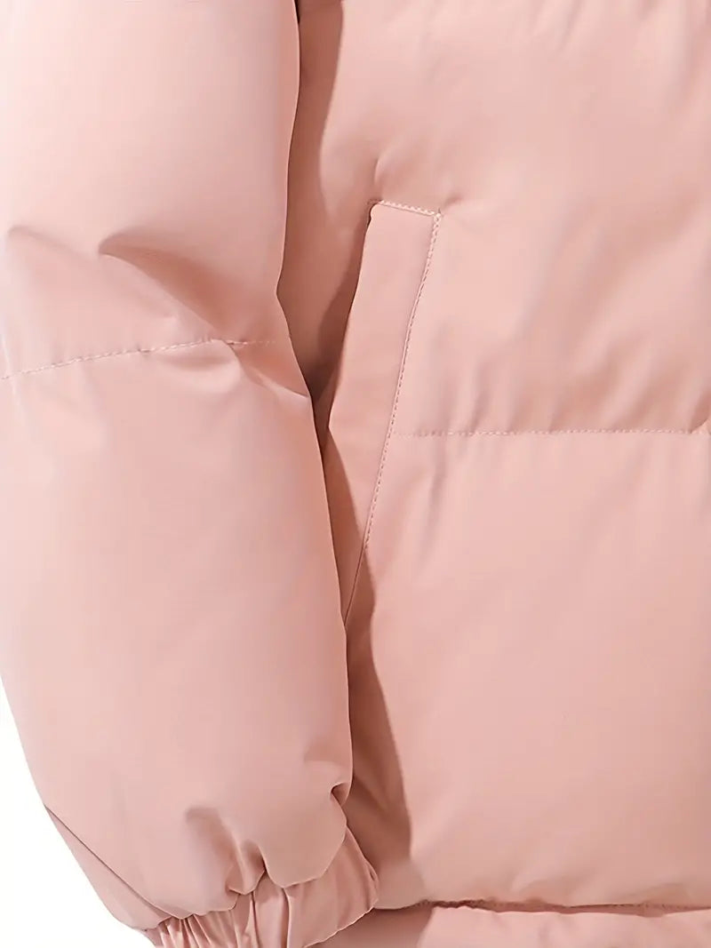 Mens Insulated Puffer Jacket with Hood