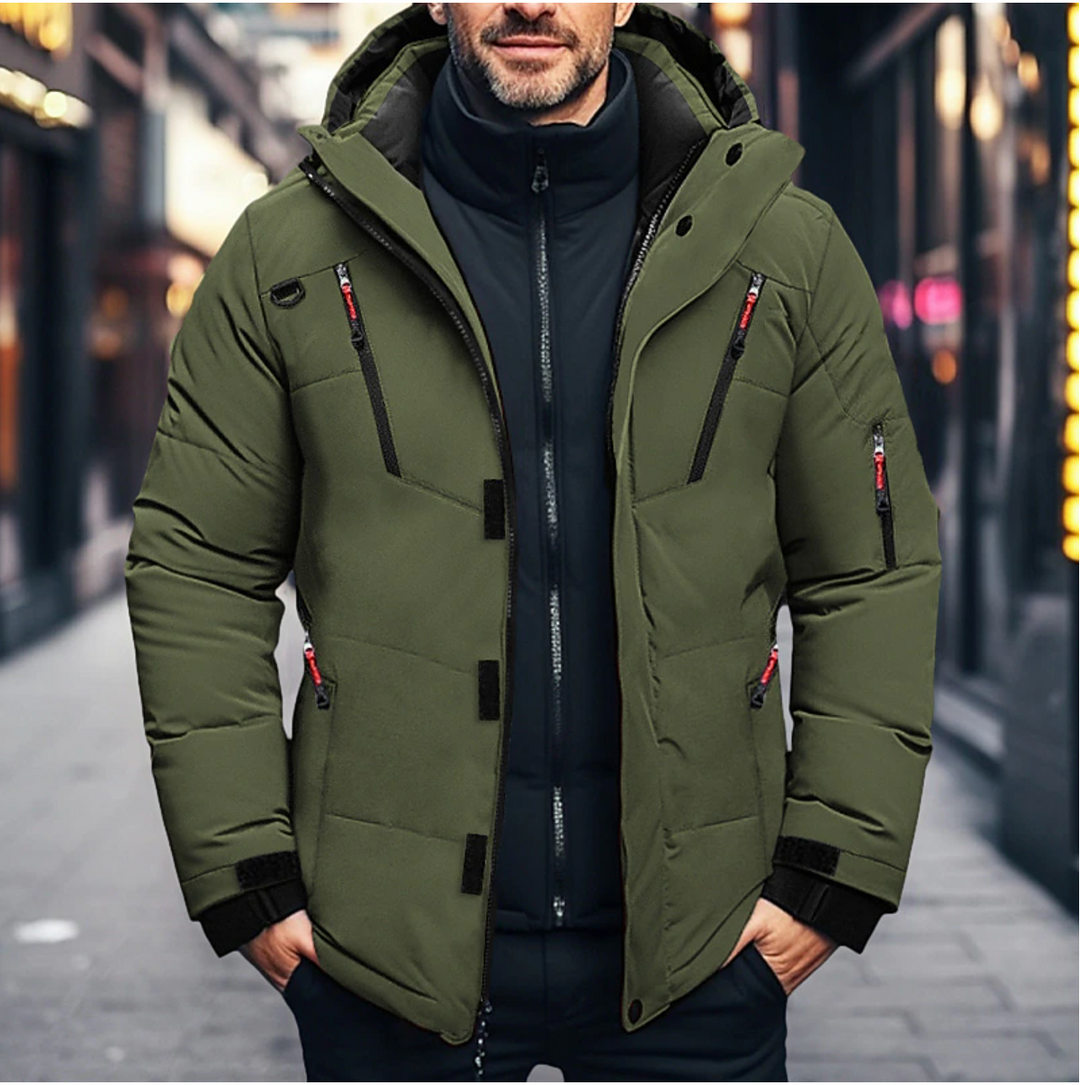 Mens Insulated Waterproof Outdoor Winter Jacket