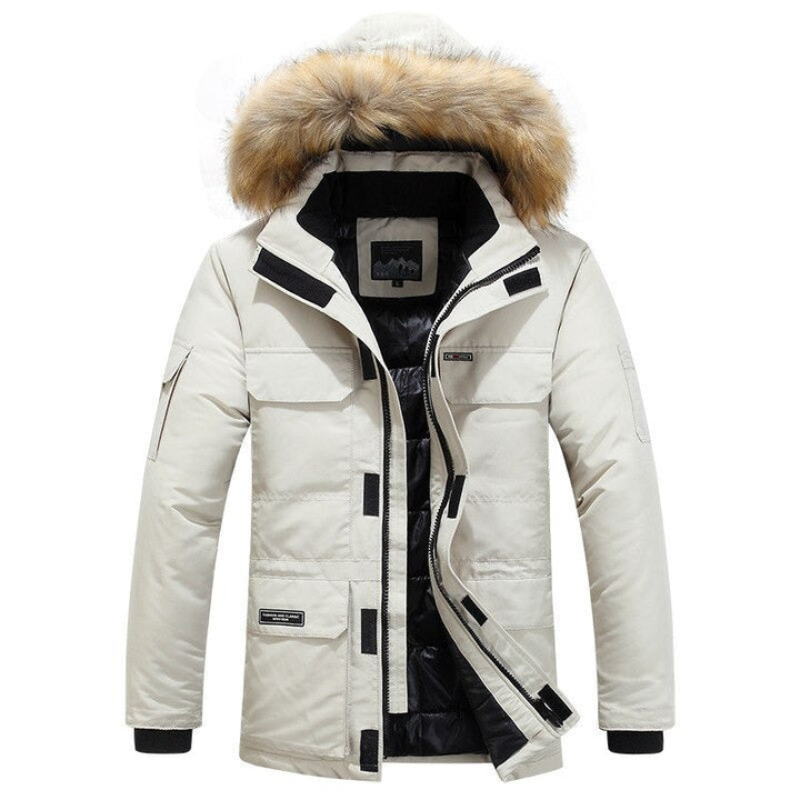 Mens Parka Jacket Thermal Insulated Winter Fit - BritishMode