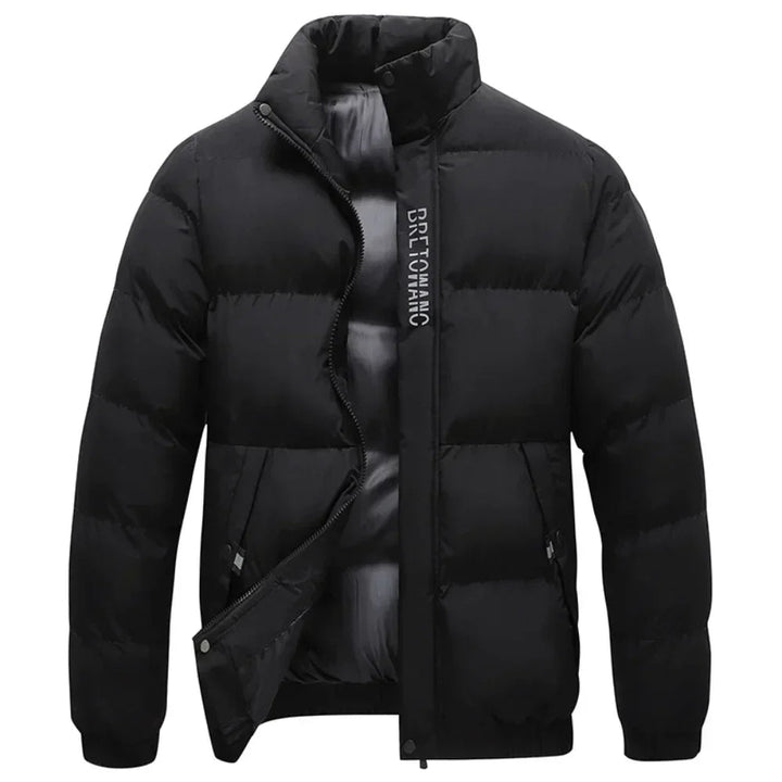 Mens Water-Resistant Puffer Jacket Lightweight Insulated