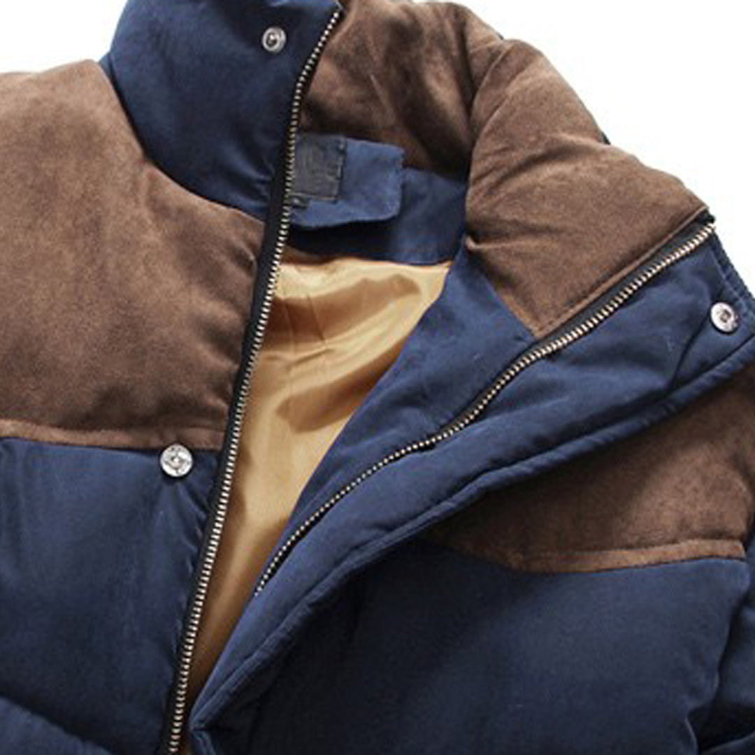 Mens Waterproof Puffer Jacket Insulated Warm Fit