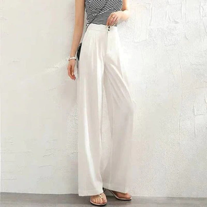 Womens High Waist Loose Fit Comfortable Pants - BritishMode