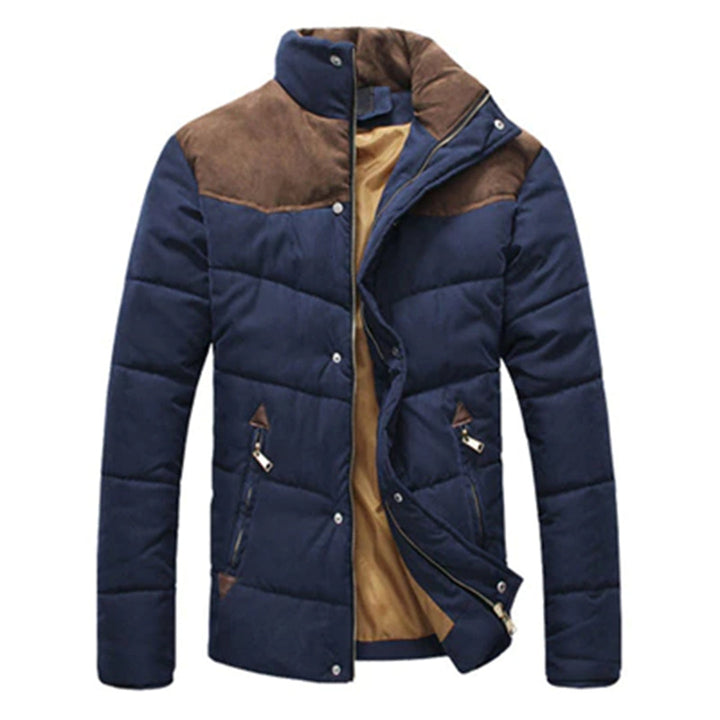 Mens Waterproof Puffer Jacket Insulated Warm Fit - BritishMode