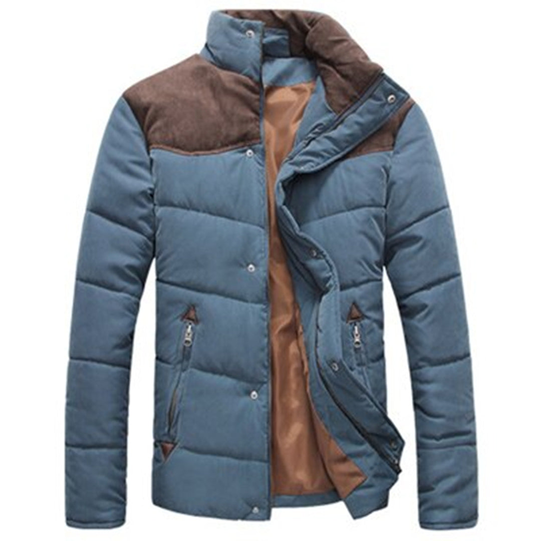 Mens Waterproof Puffer Jacket Insulated Warm Fit