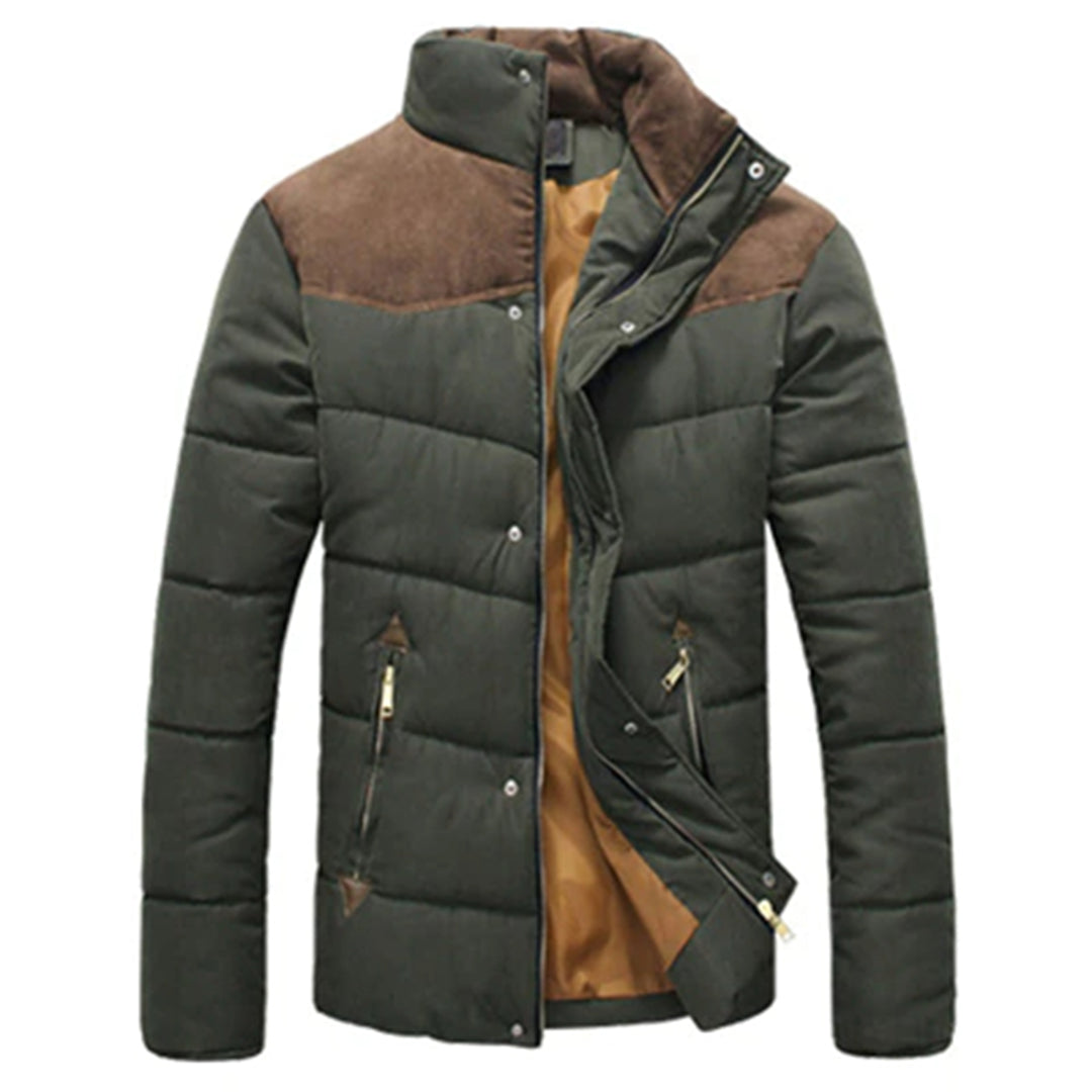 Mens Waterproof Puffer Jacket Insulated Warm Fit