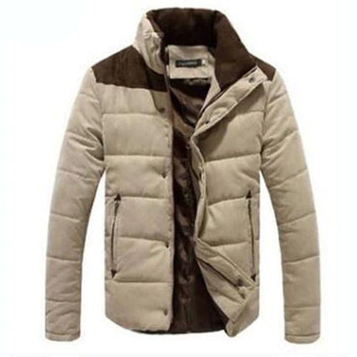 Mens Waterproof Puffer Jacket Insulated Warm Fit