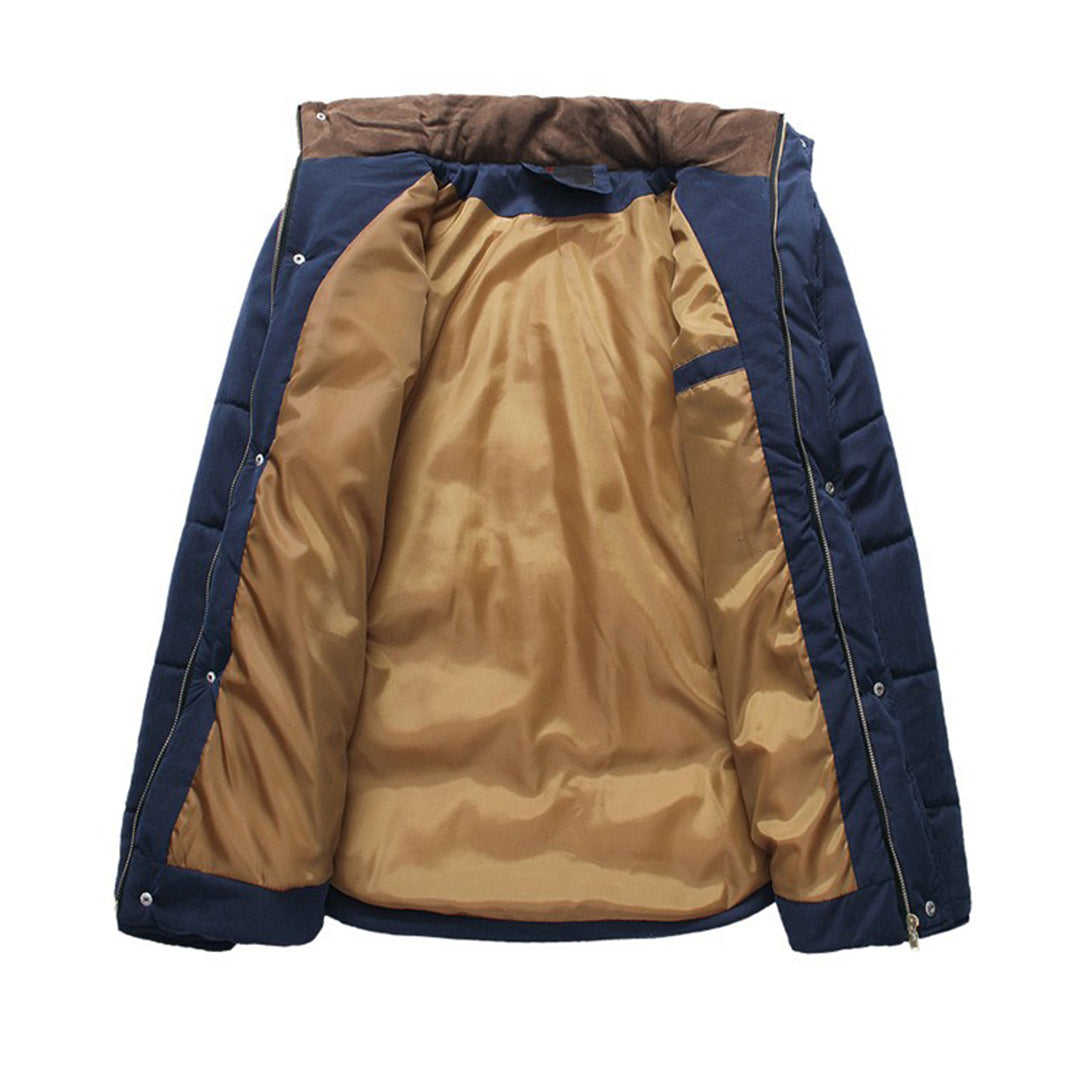 Mens Waterproof Puffer Jacket Insulated Warm Fit