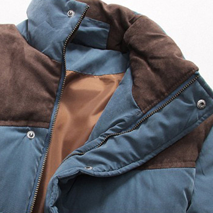 Mens Waterproof Puffer Jacket Insulated Warm Fit