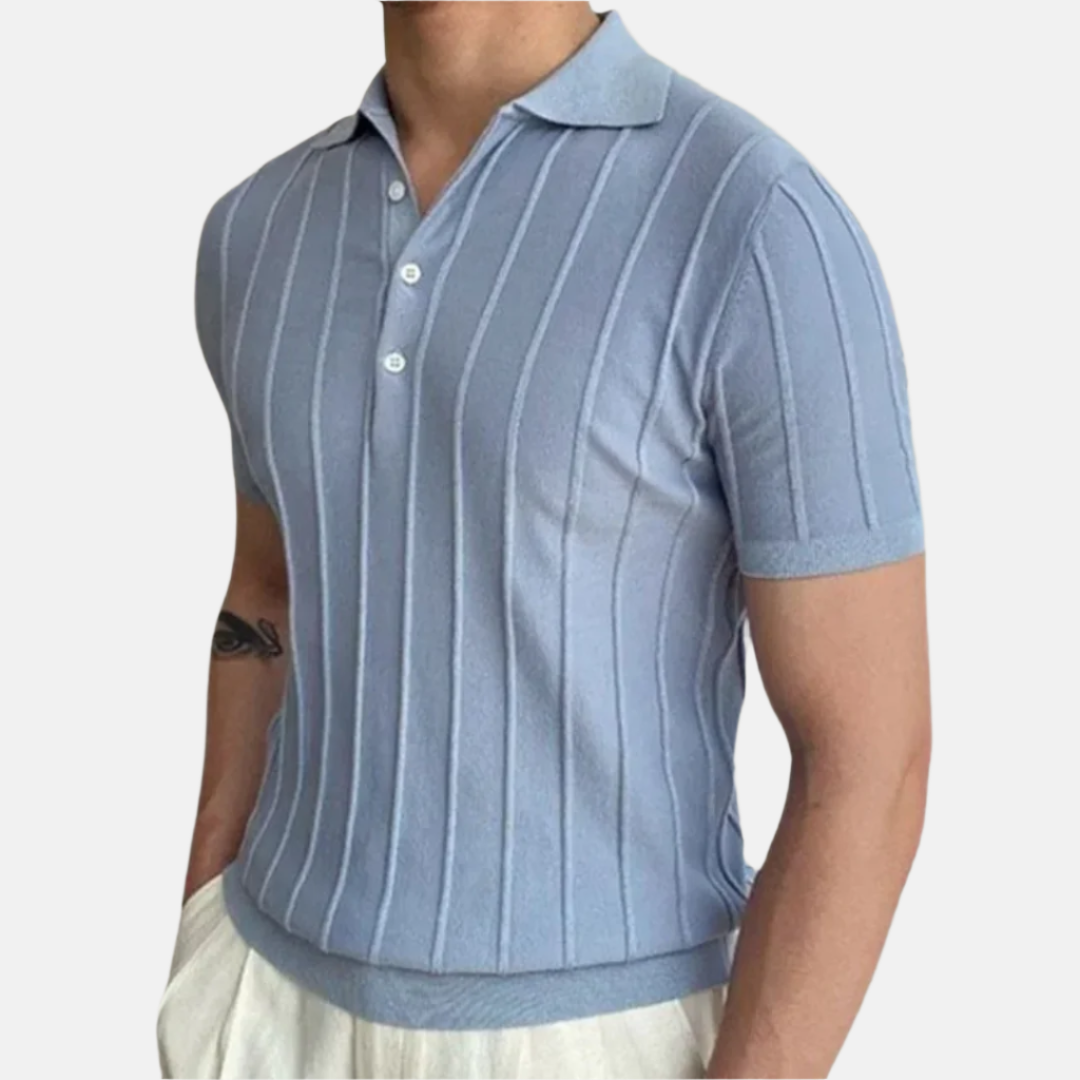 Mens Polo Shirt Cotton Short Sleeve Classic Fit - BritishMode