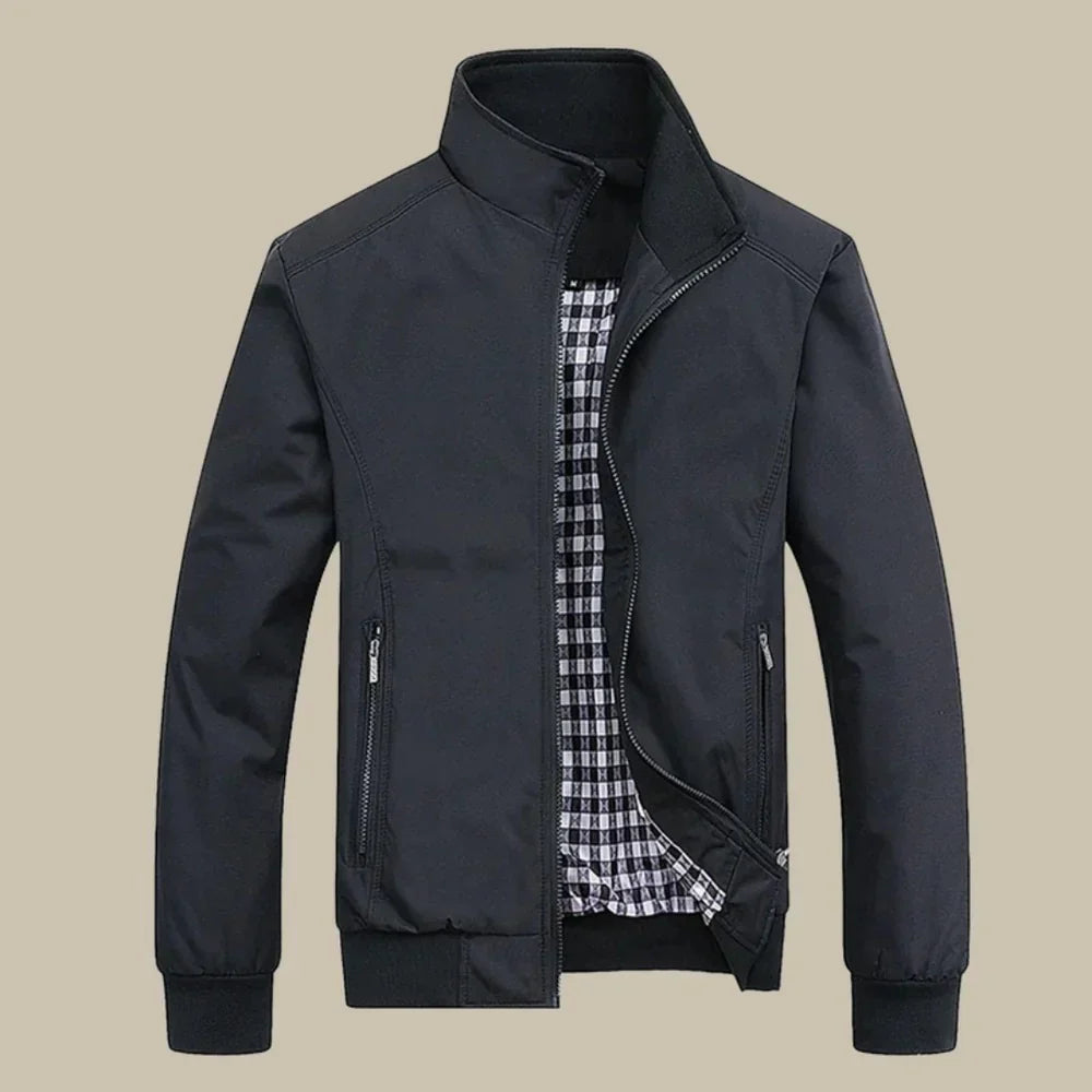 Mens Windbreaker Lightweight Water-Resistant Fit - BritishMode