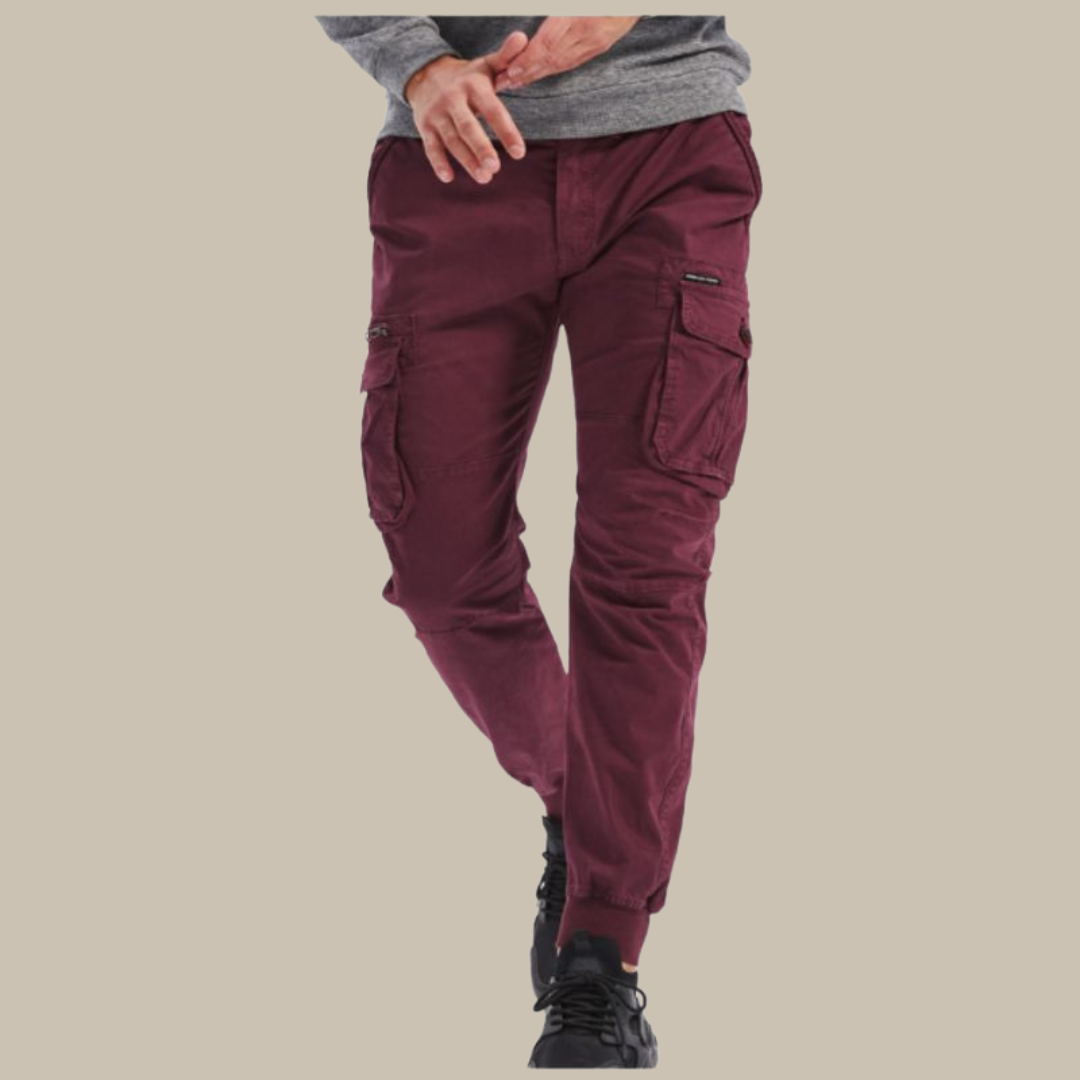 Mens Cargo Pants -Stretch Comfortable Outdoor Fit - BritishMode
