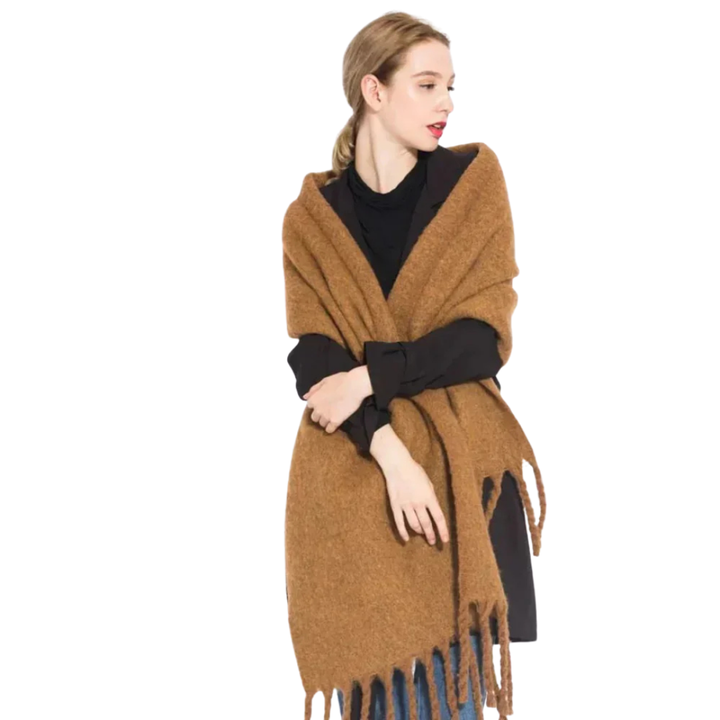 Womens Cashmere Scarf Soft Warm Winter Wrap - BritishMode