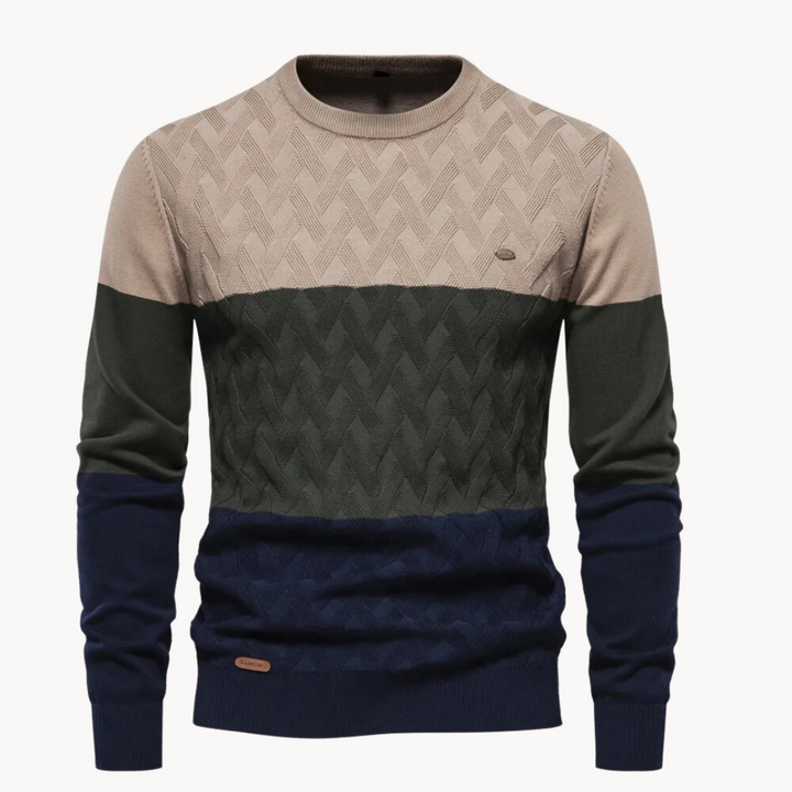 Unisex Pullover Intricate Knit Warm Breathable Fit