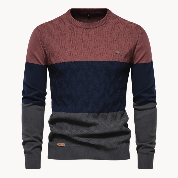 Unisex Pullover Intricate Knit Warm Breathable Fit