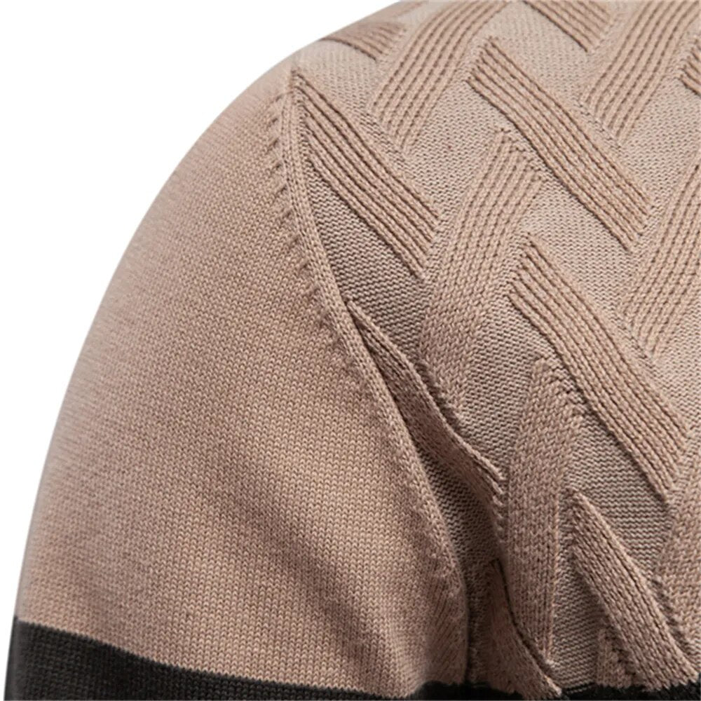 Unisex Pullover Intricate Knit Warm Breathable Fit