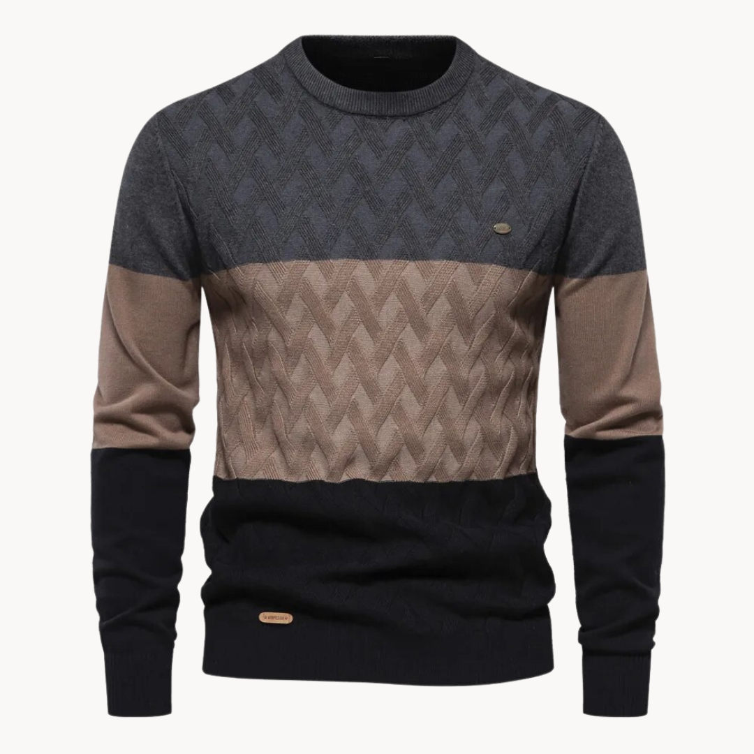 Unisex Pullover Intricate Knit Warm Breathable Fit - BritishMode