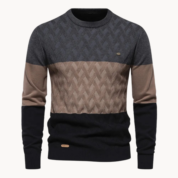 Unisex Pullover Intricate Knit Warm Breathable Fit - BritishMode