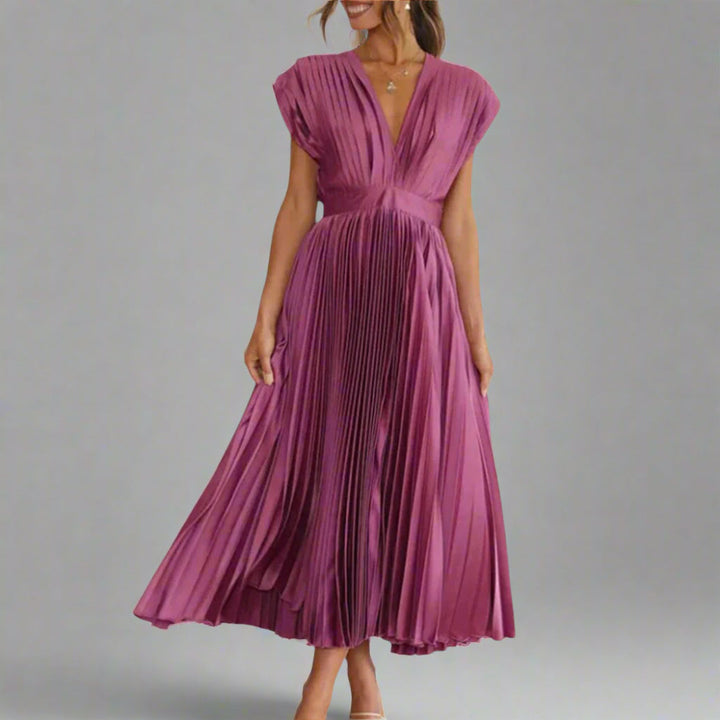 Womens Midi Dress Classic Fit