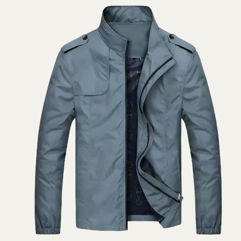 Mens Tactical Windbreaker Jacket Lightweight Durable Fit