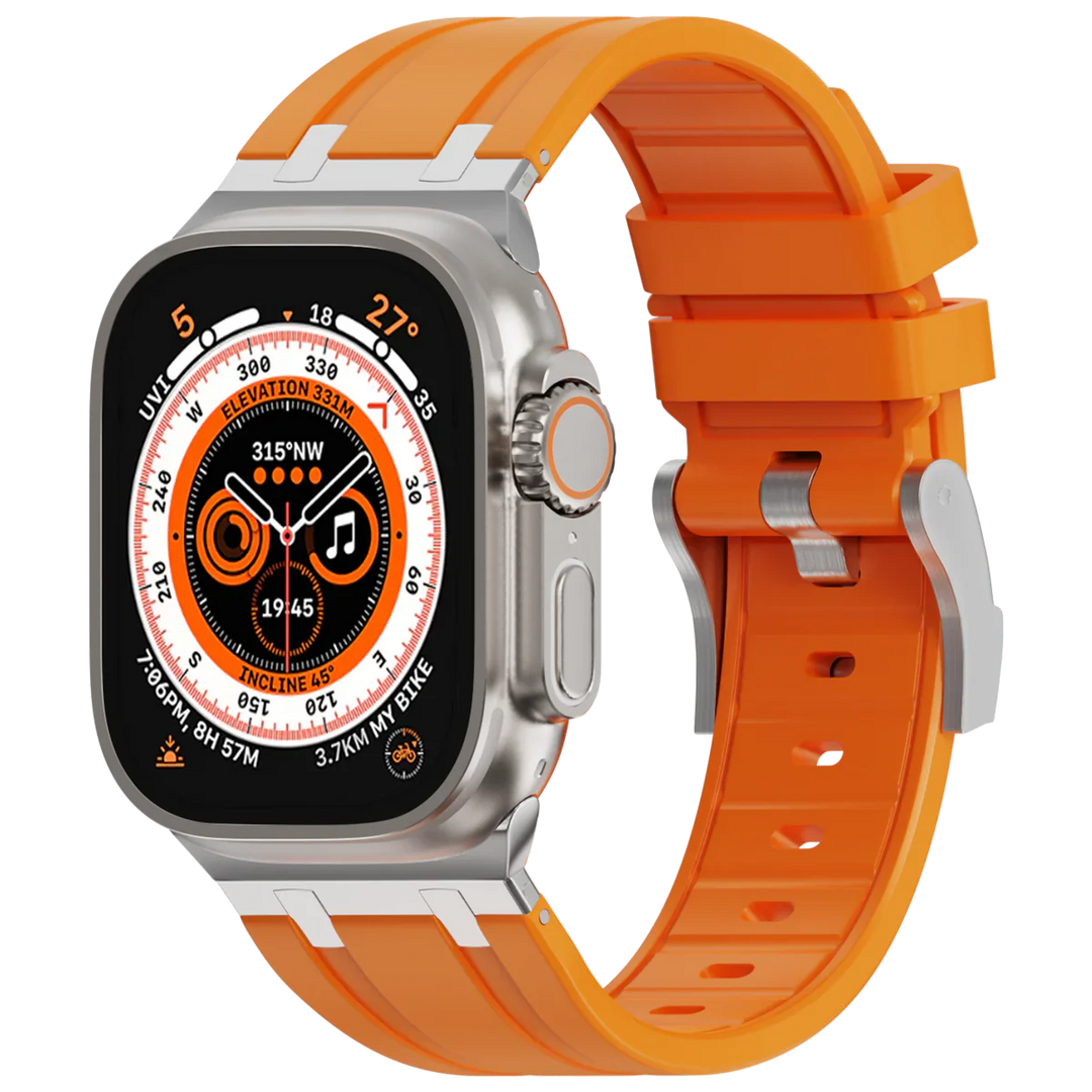 Unisex Metal Replacement Band Compatible with Apple Watch