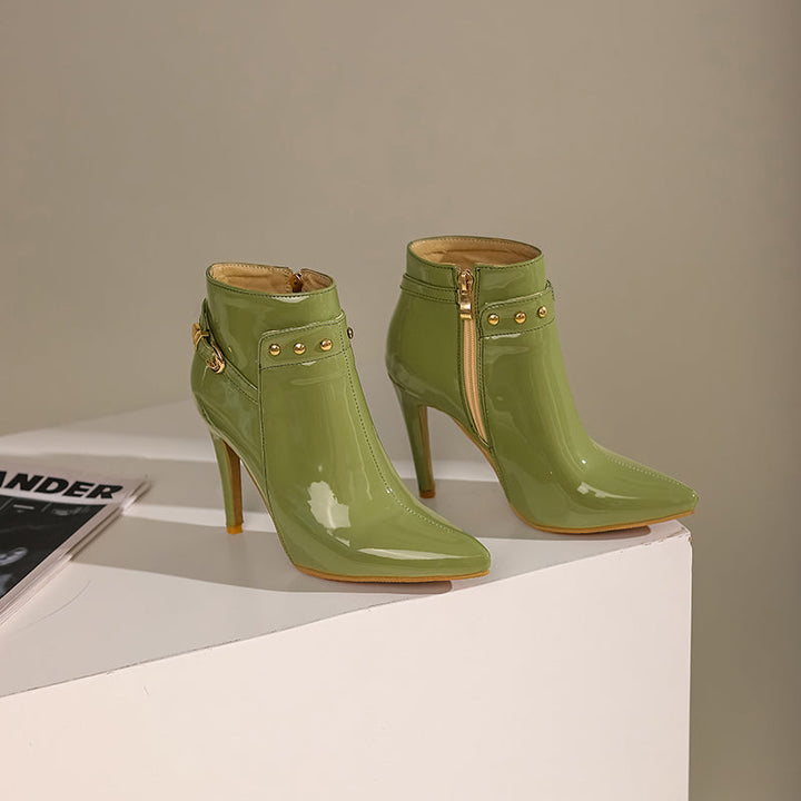 Womens Leather Boots Classic Fit
