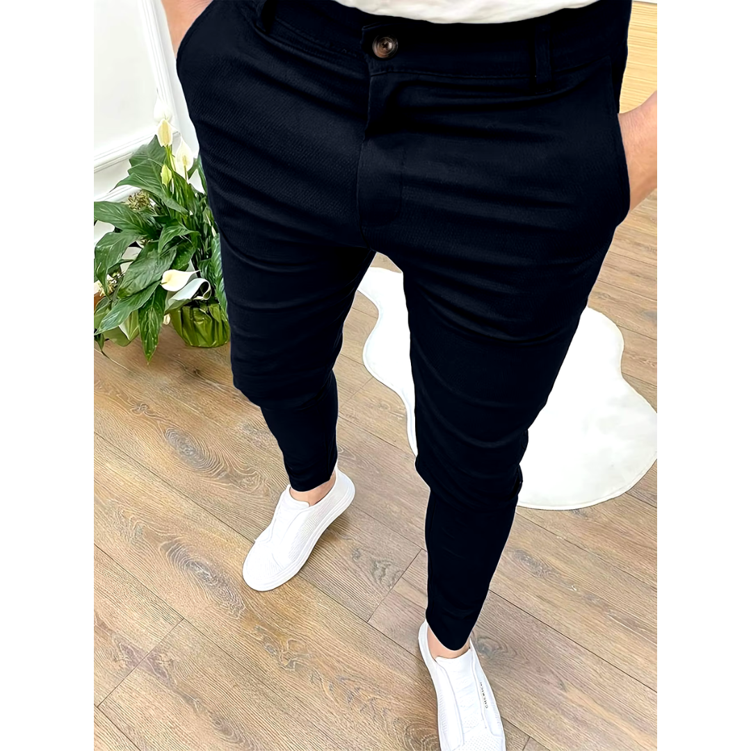Mens Casual Pants Relaxed Fit